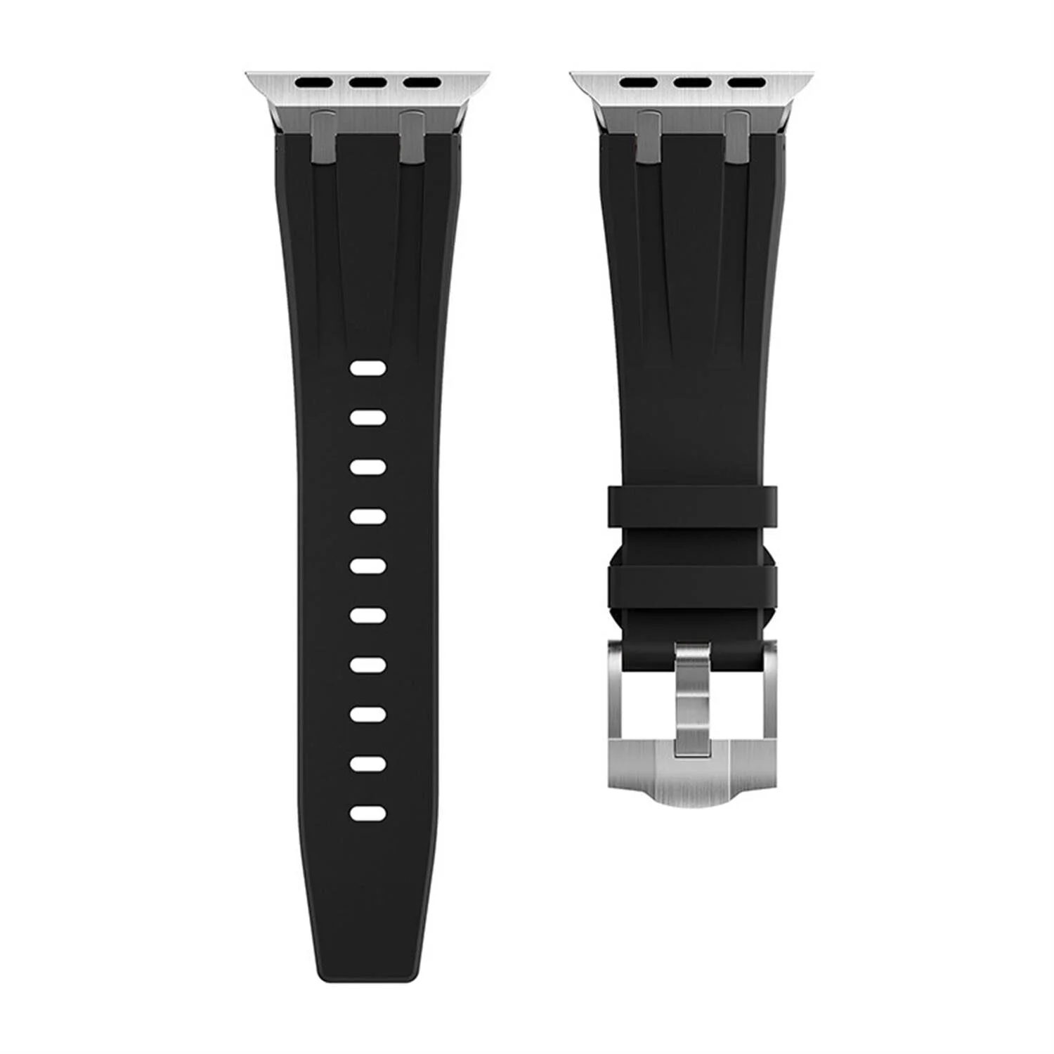 Luxury AP Mod Silicone Band For Apple Watch - Image 4