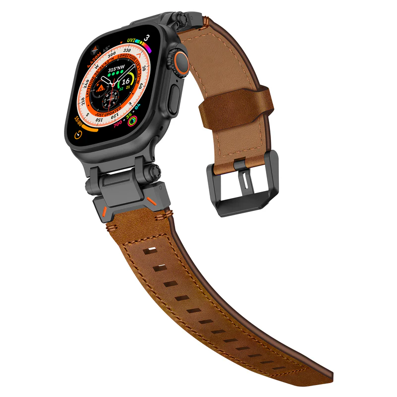 Explorer Crazy Horse Leather Band For Apple Watch - Image 4