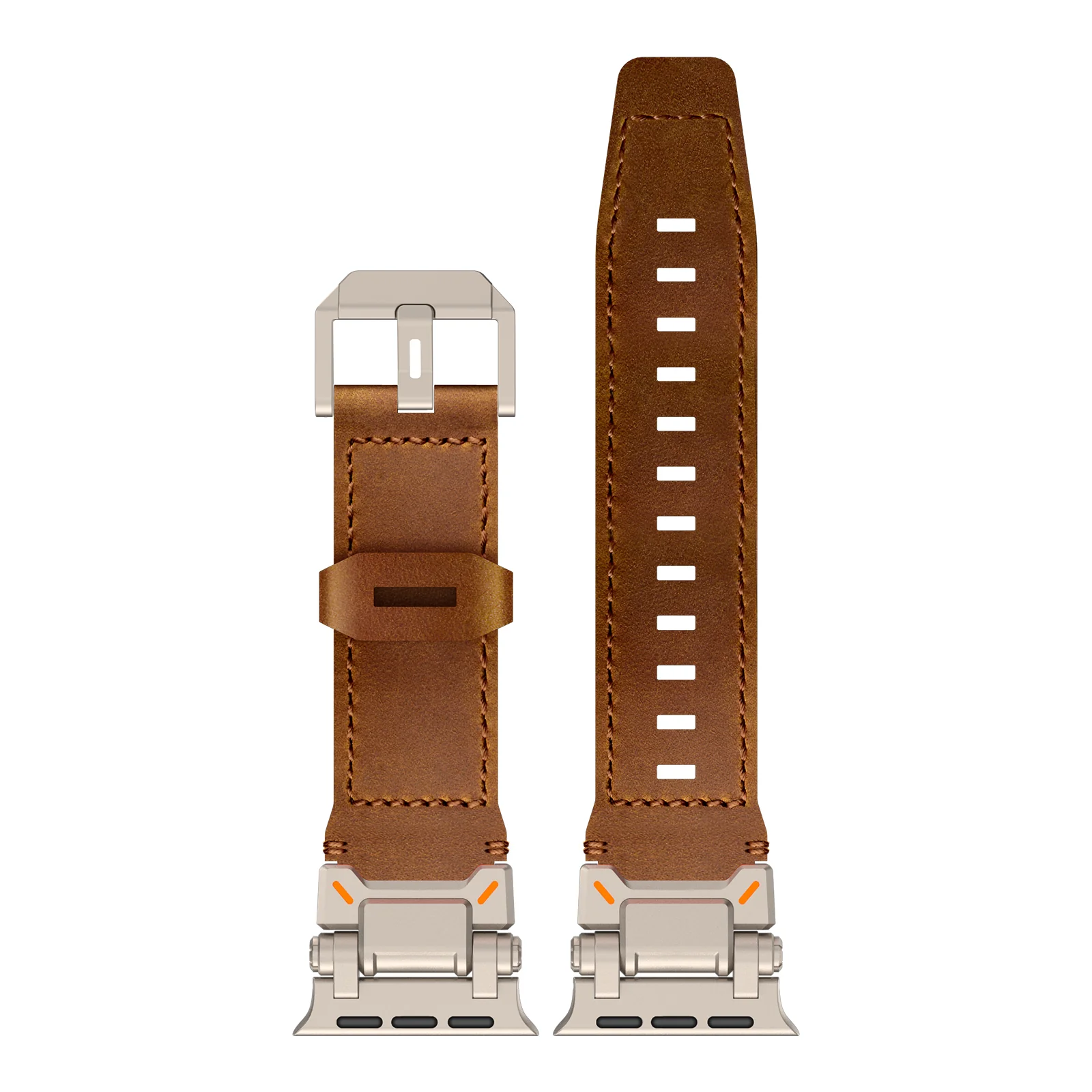 Explorer Crazy Horse Leather Band For Apple Watch - Image 9