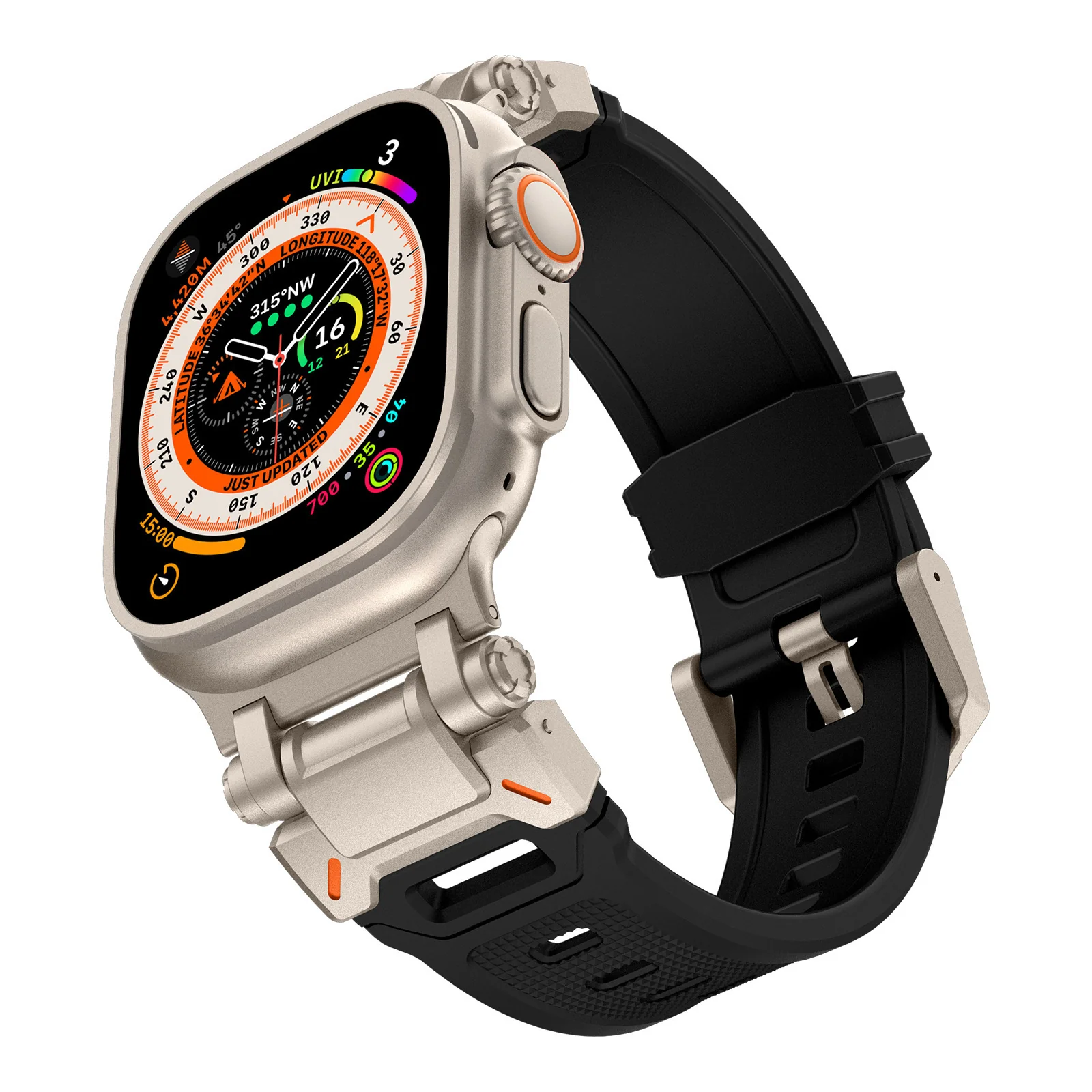 Explorer Silicone Band For Apple Watch - Image 4