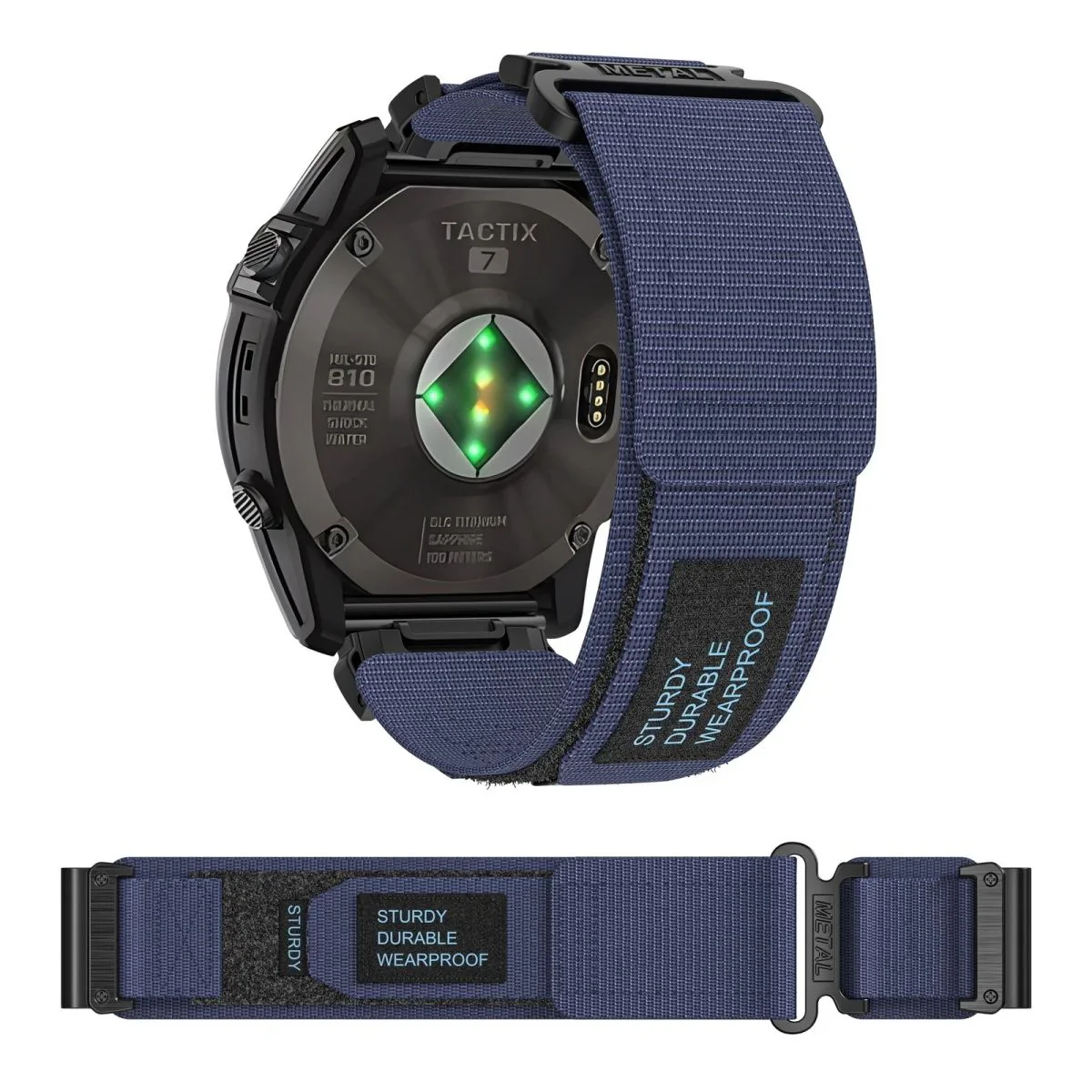 Garmin QuickFit Nylon Canvas Loop Velcro Band - Image 8