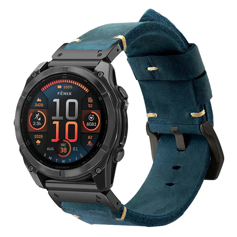 Garmin QuickFit Vintage Leather Band - Image 3