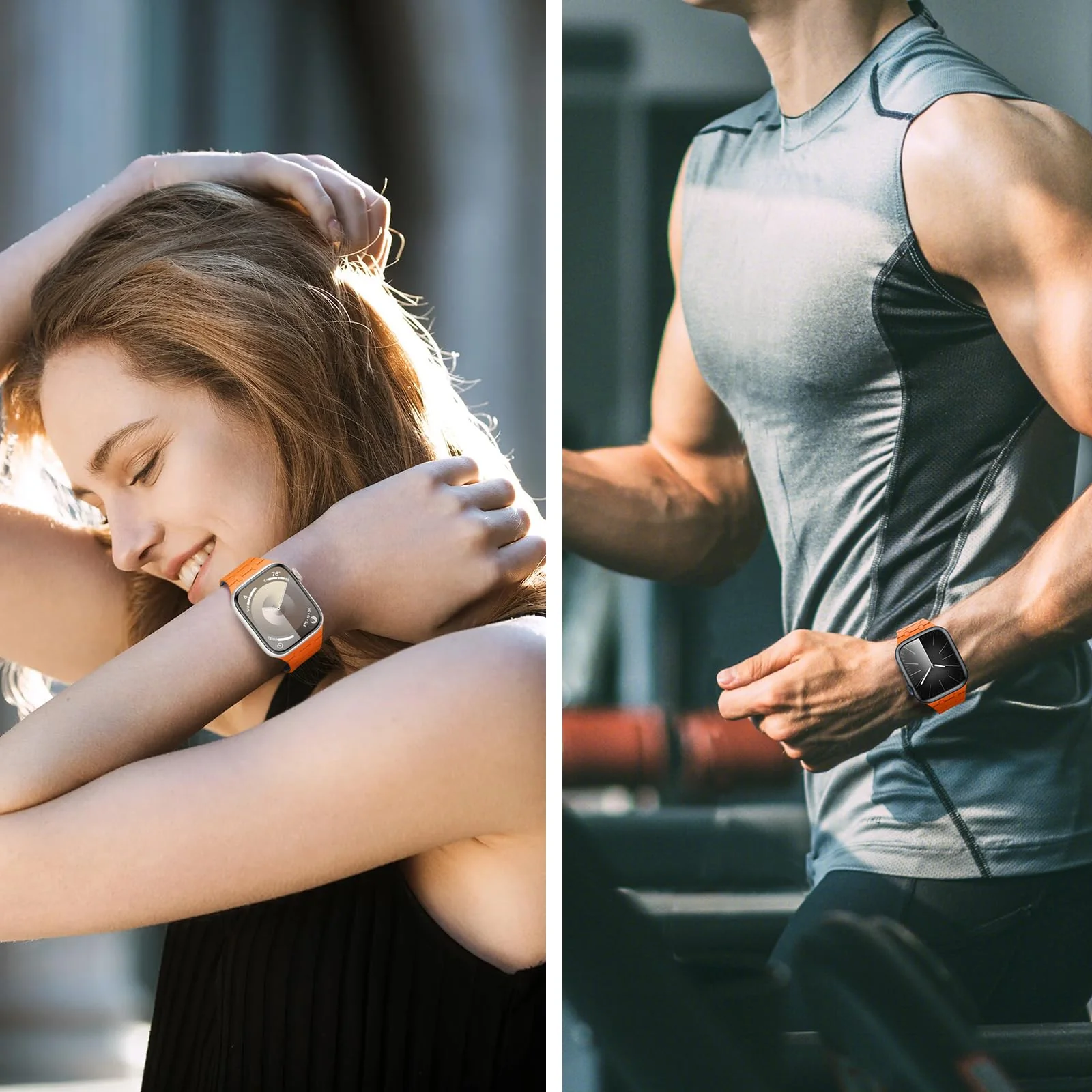 Magnetic Silicone Strap For Apple Watch - Image 5