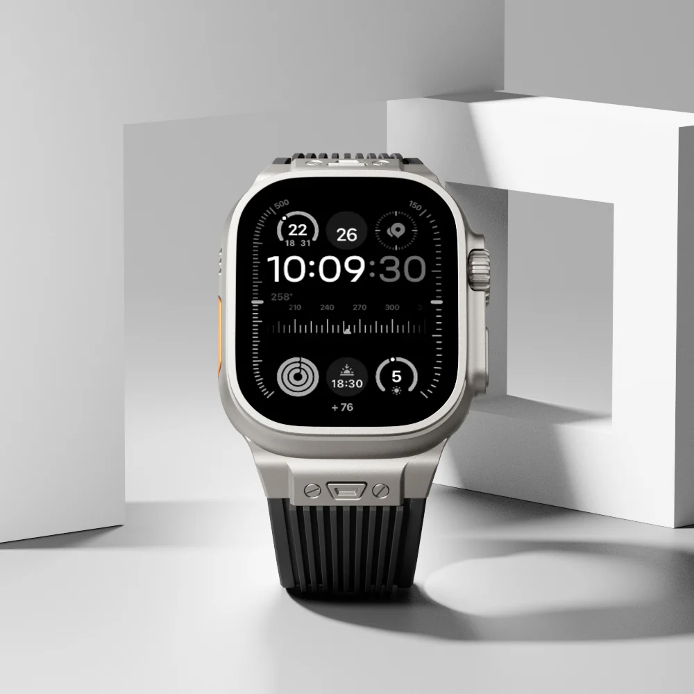 RM Designer Streamlined Silicone Band For Apple Watch - Image 7