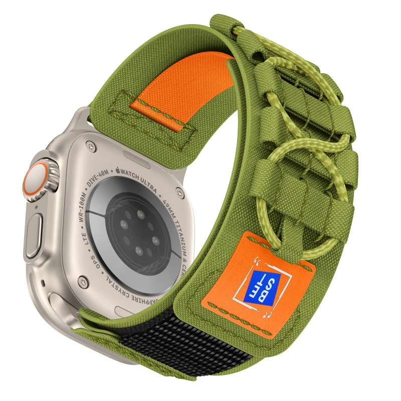 Outdoor Tactical Nylon Strap for Apple Watch - Image 12