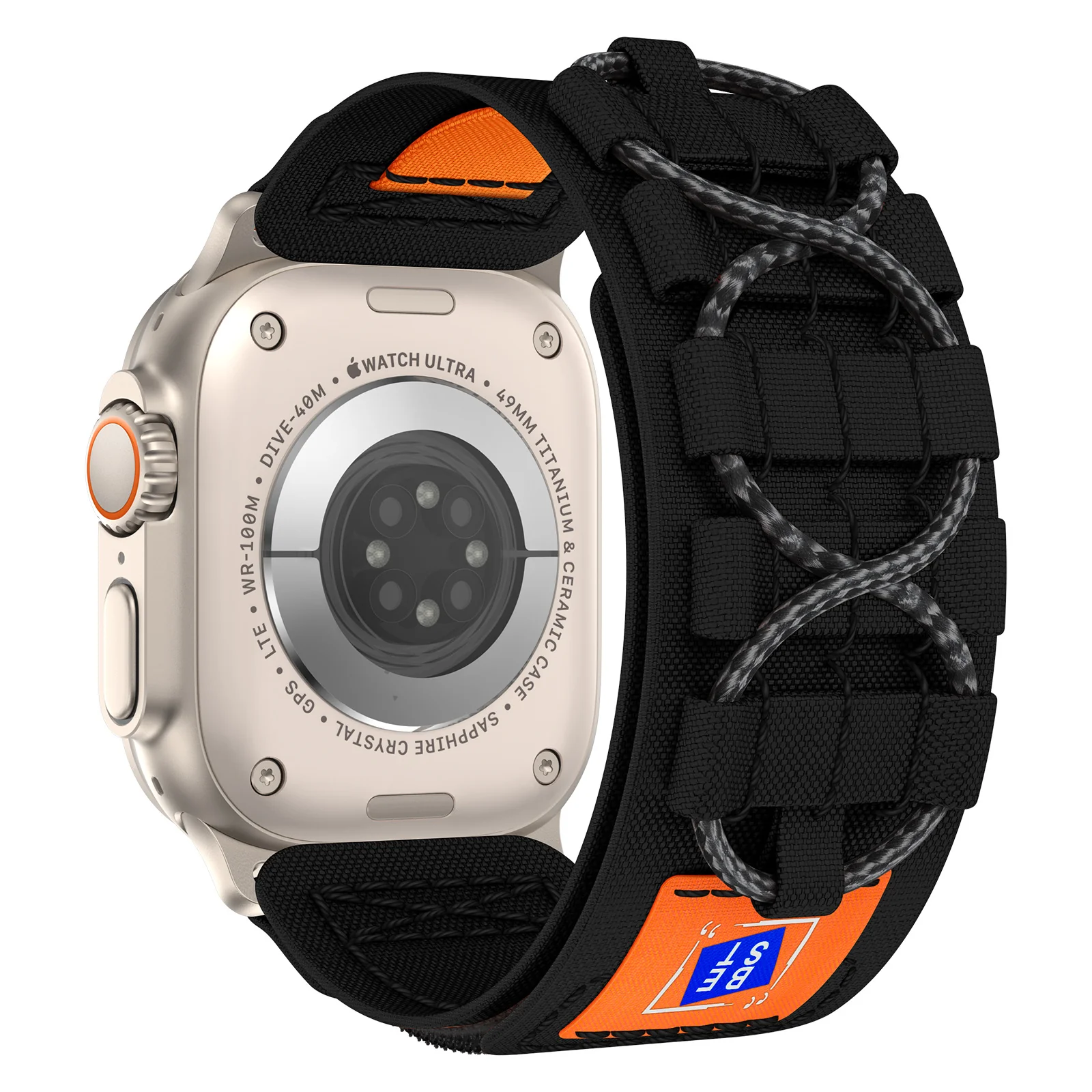 Outdoor Tactical Nylon Strap for Apple Watch - Image 4