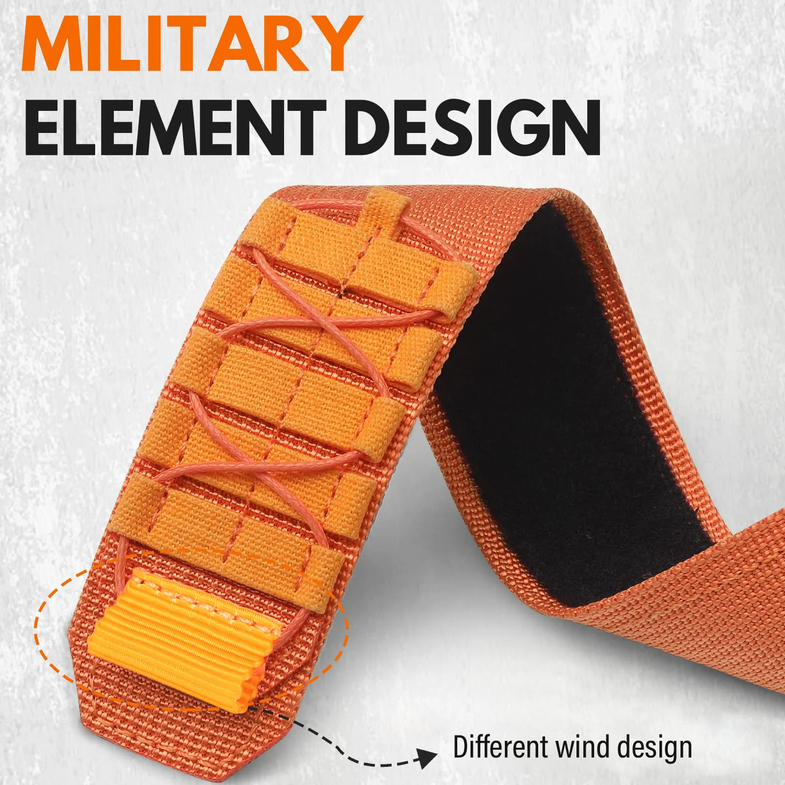 Tactical Nylon Band For Apple Watch - Image 6
