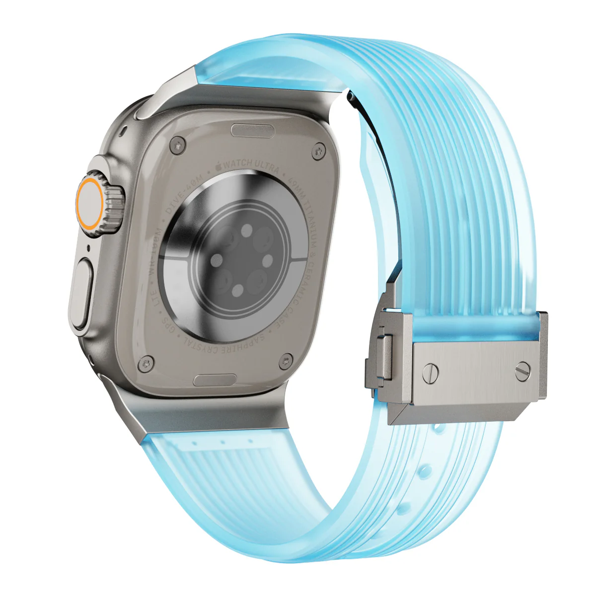 RM Transparent Silicone Band For Apple Watch - Image 3